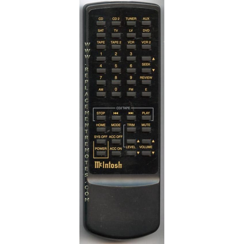 2024 McIntosh remote control HR038