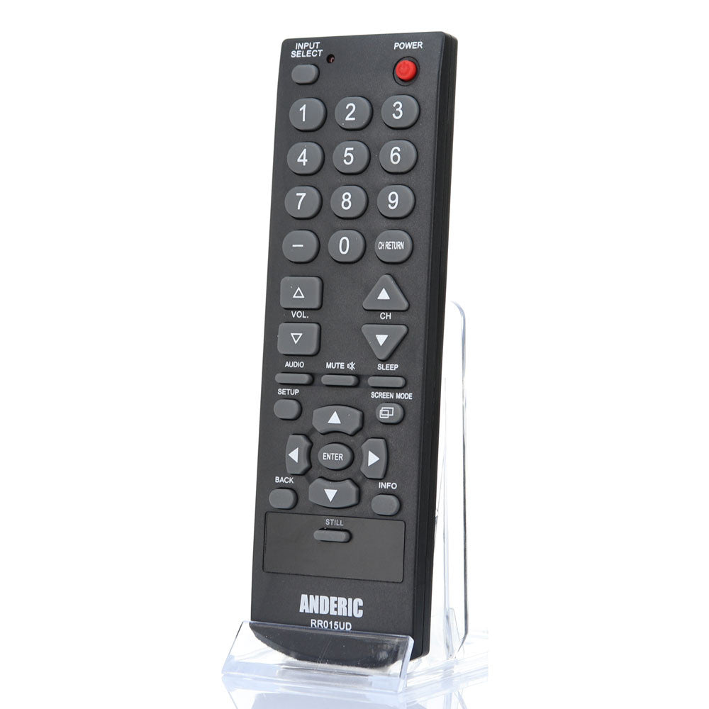 RR015UD Remote Control for Funai®, Sylvania®, Durabrand®, Magnasonic®, Emerson® TVs