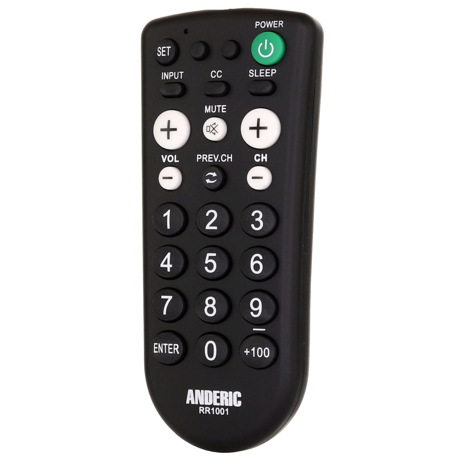 RR1001 (pre-programmed to LG®) 1-Device Universal Remote Control