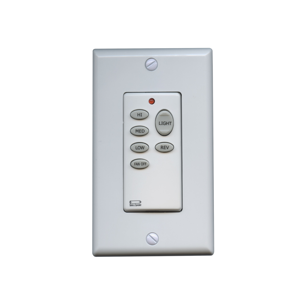 CHQ9051T Wireless 3-Speed Wall Switch Ceiling Fan Remote Control with Reverse and Up/Down Light Controls