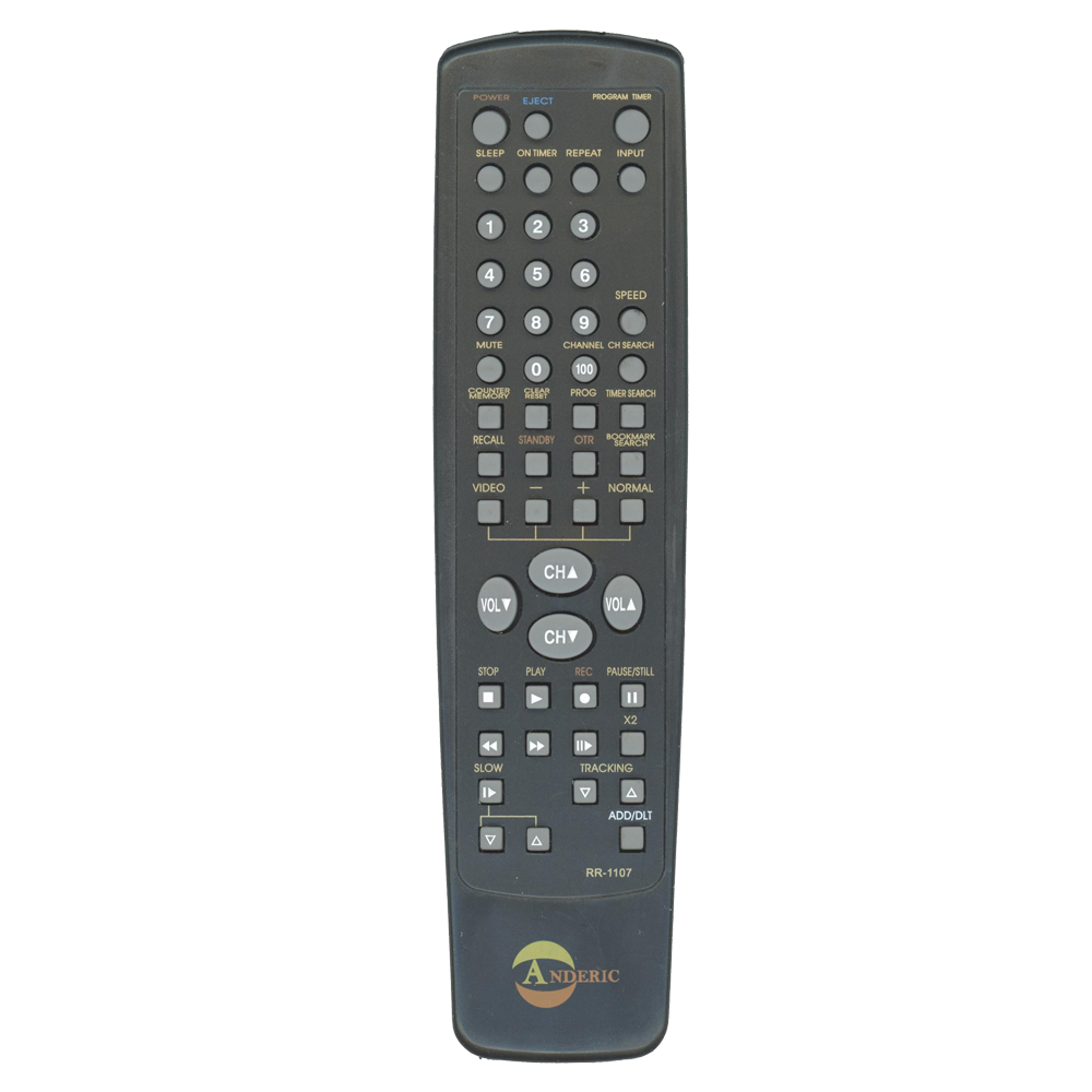 RR1107 Remote Control for Panasonic® TV/VCR Combos