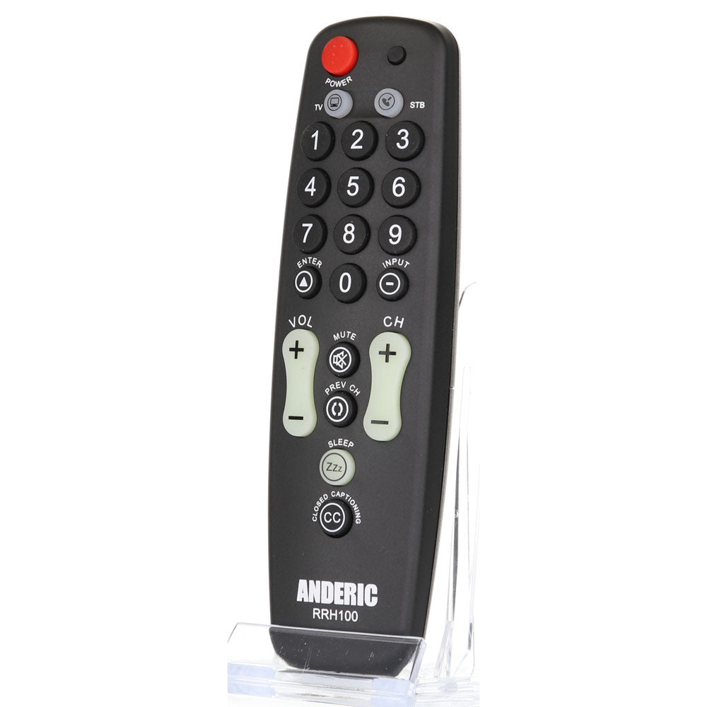 RRH100 1-Device Universal Remote Control for Hospitality TVs and Cable Boxes