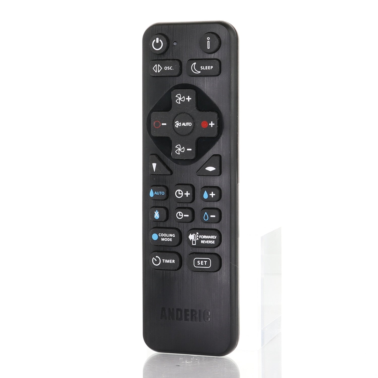 RRDYS01.2 Universal Remote Control for Dyson® Pedestal Floor Fans, Heaters, Humidifiers, and Purifiers with Learning