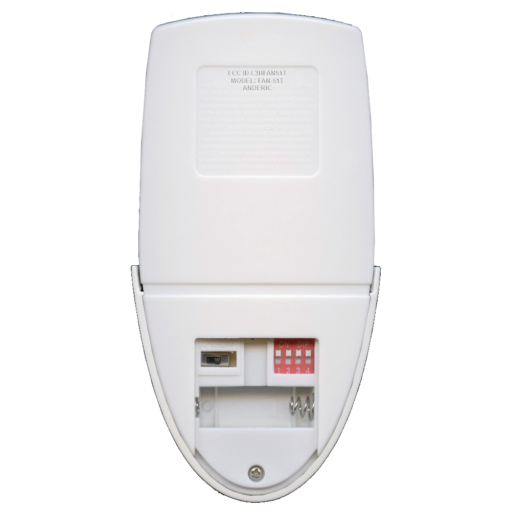 FAN51T-W Remote Control - White - for Harbor Breeze® Ceiling Fans