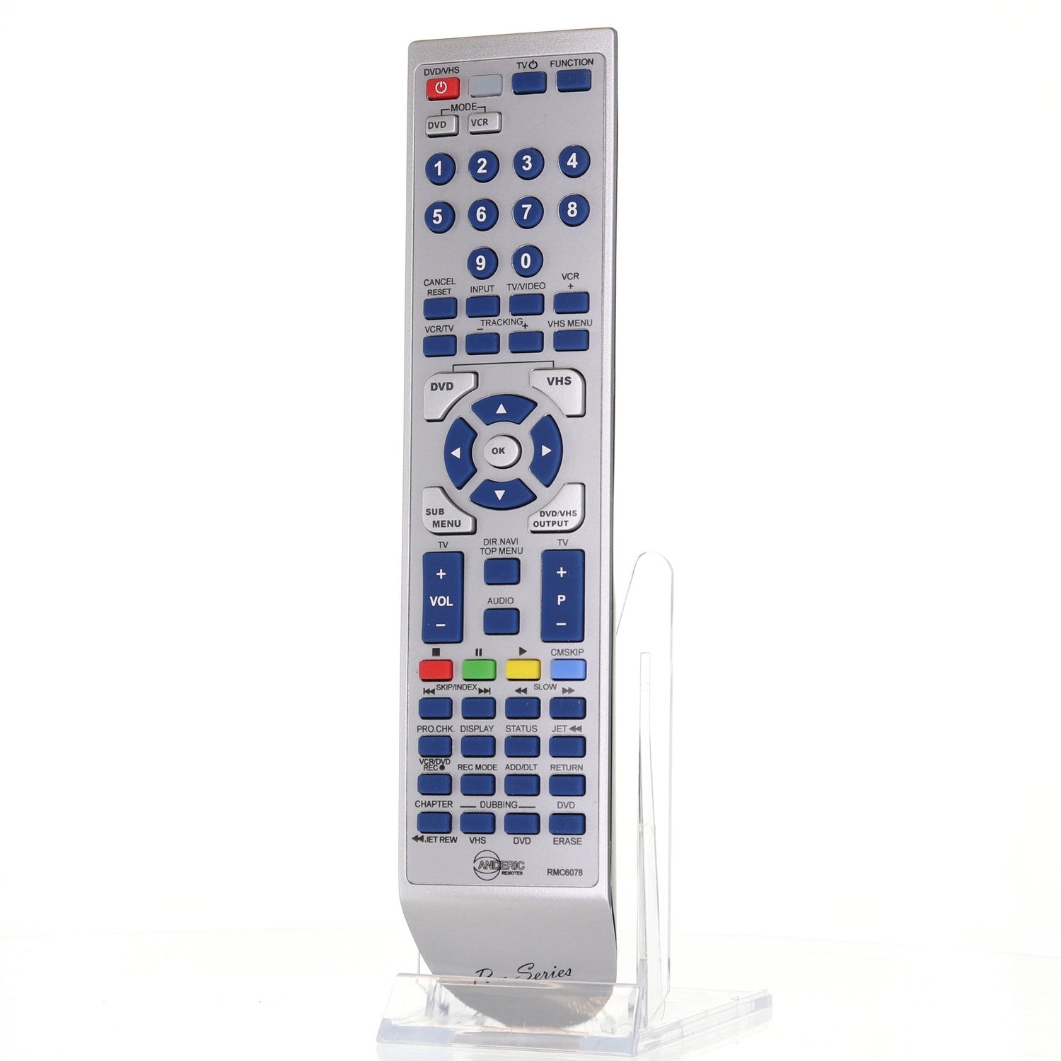 RMC6078 (EUR7721X10) Remote Control for Panasonic DVD/VCR Recorders