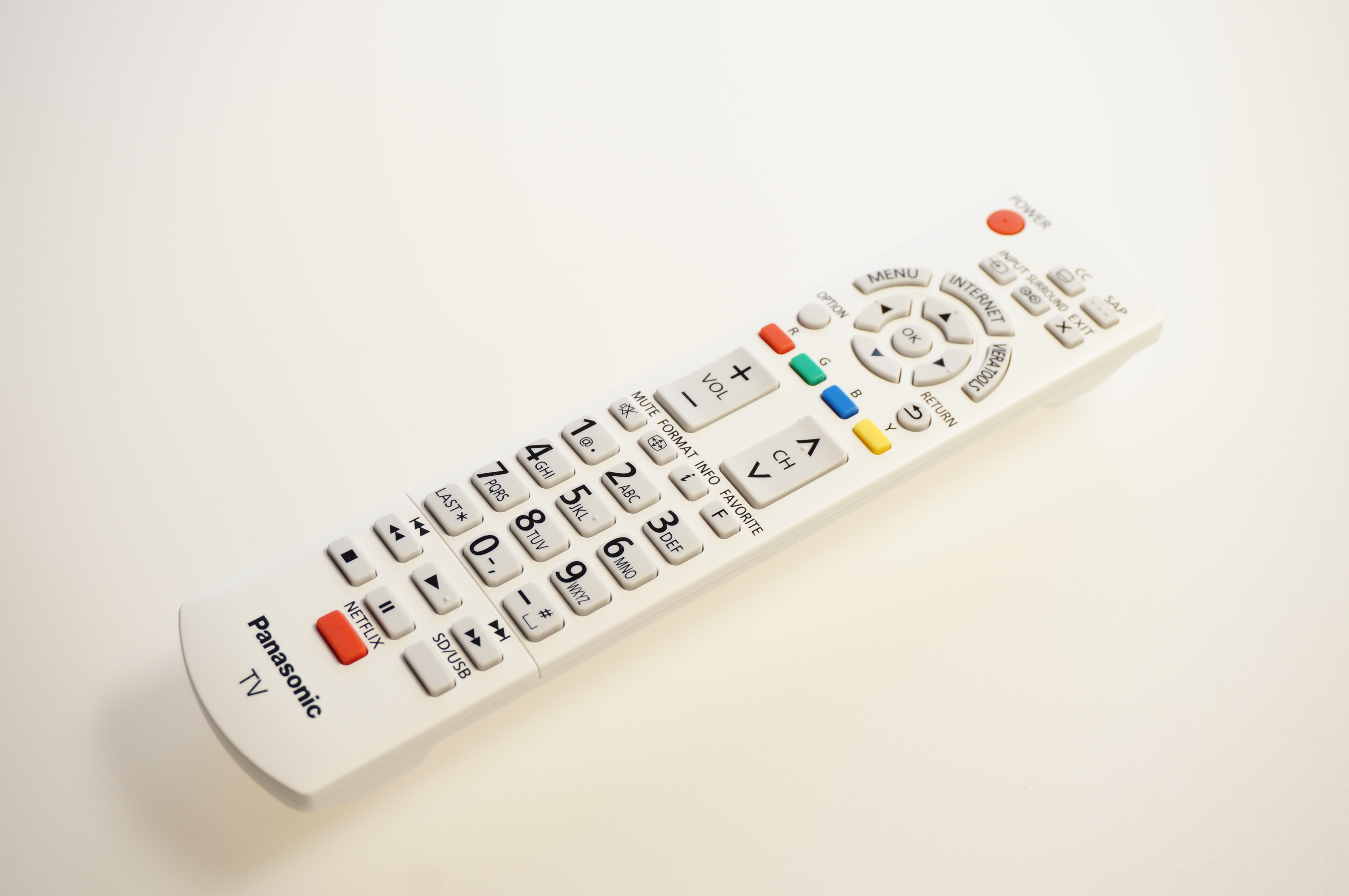 Panasonic N2QAYB000797 TV Remote Control