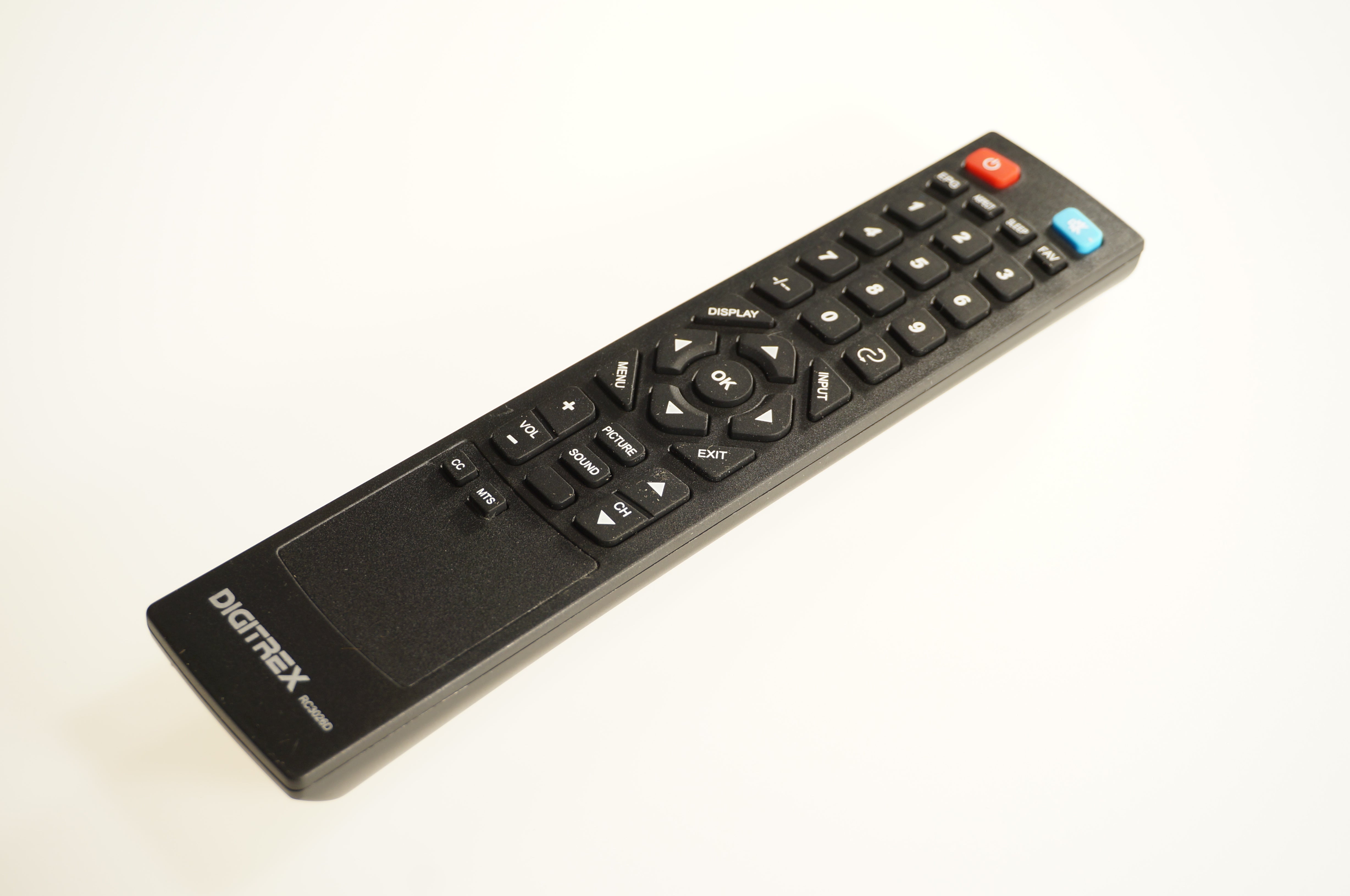 DIGITREX RC3026D TV Remote Control