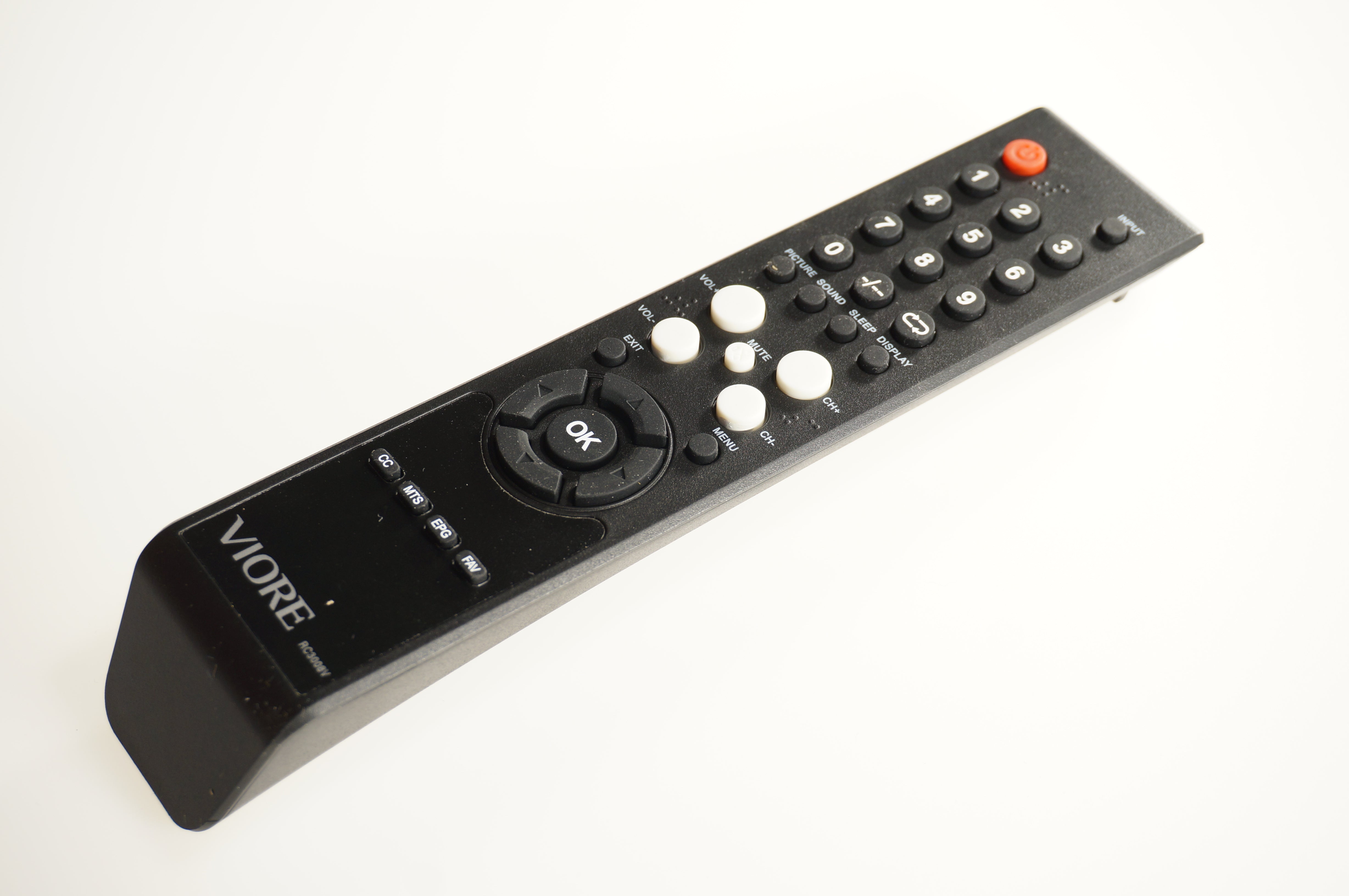 VIORE RC3008V TV Remote Control