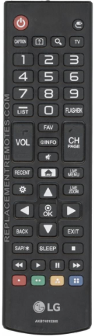 LG AKB74915305 TV Remote Control