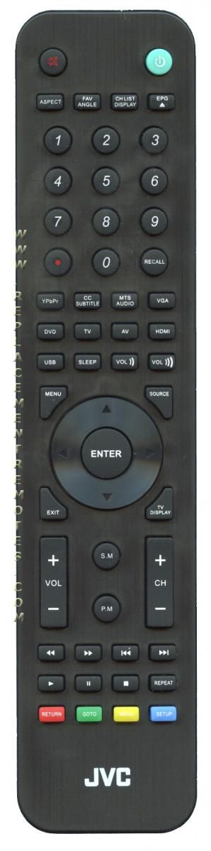 JVC RMC1243 TV/DVD Combo Remote Control