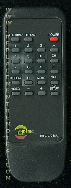 ANDERIC RR0797 Sharp TV Remote Control