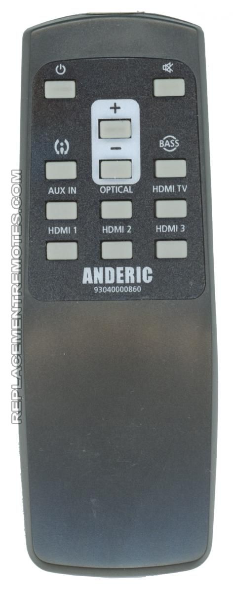 ANDERIC RRSB400 For JBL Sound Bar System Remote Control