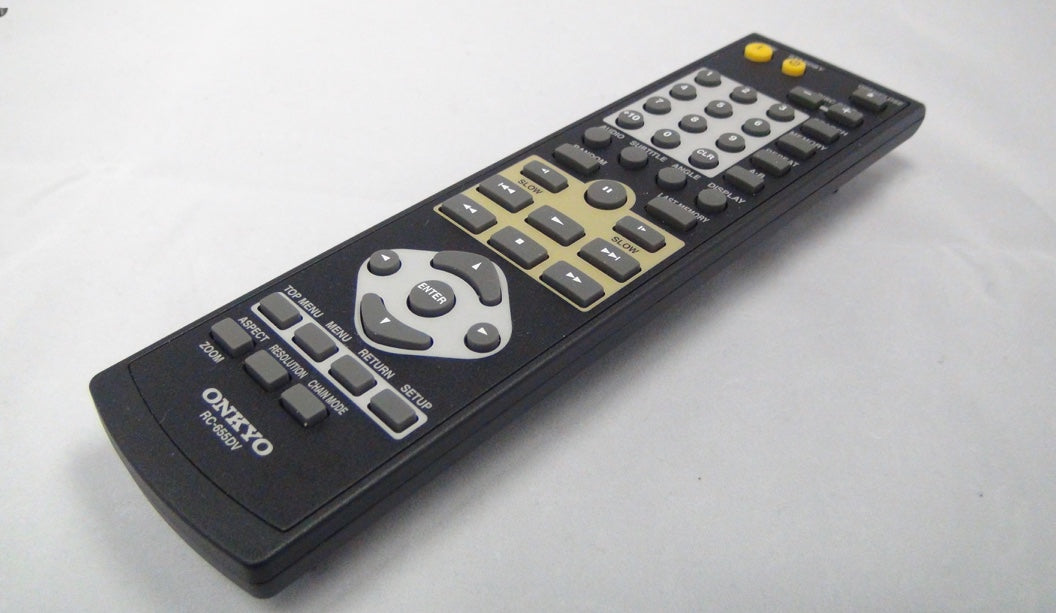 ONKYO RC655DV Remote Control - www.ReplacementRemotes.com