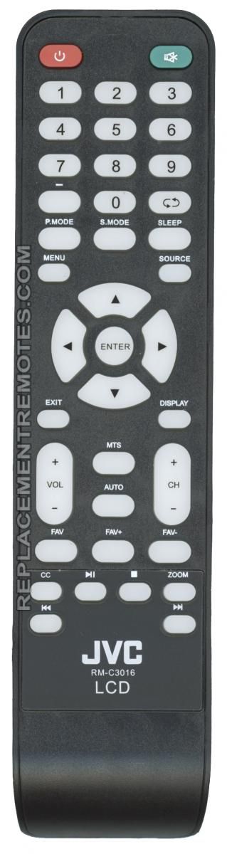 JVC RMC3016 TV Remote Control