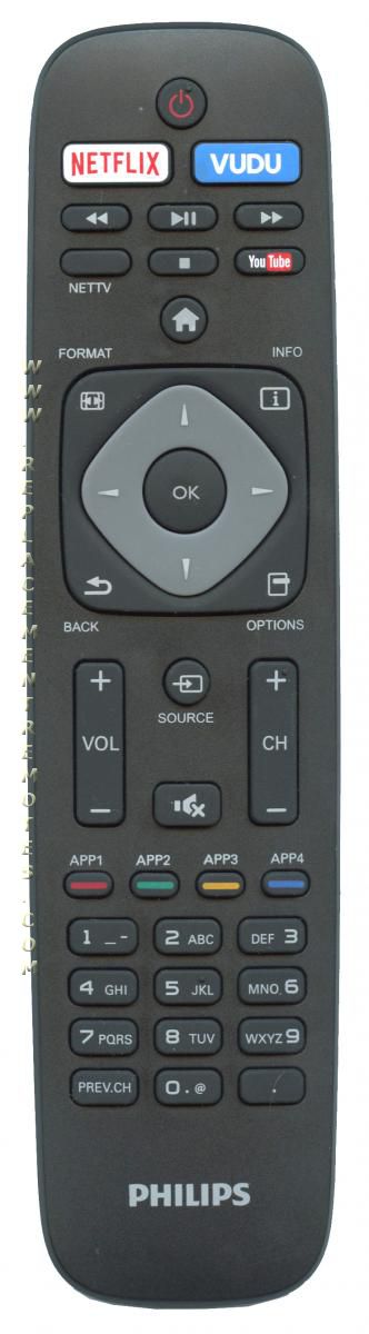 PHILIPS URMT41JHG006 TV Remote Control