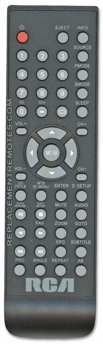 RCA PLCDV100 TV/DVD Combo Remote Control