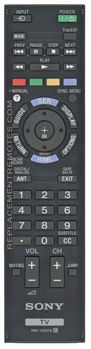 SONY RMYD079 TV Remote Control