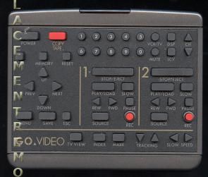 GoVideo 69099621110 VCR Remote Control