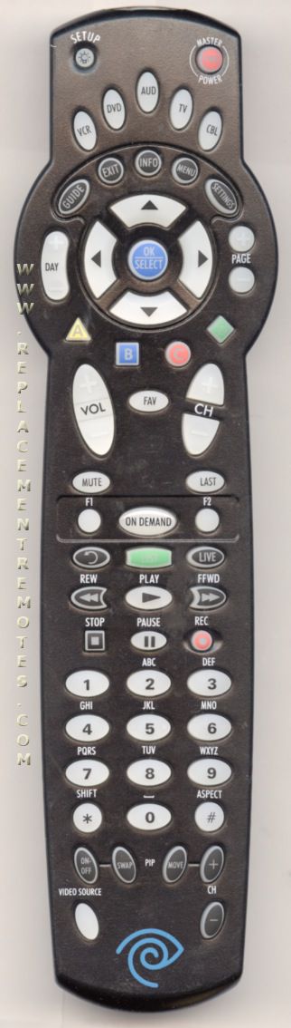 Time Warner 1056B03 Cable Remote Control