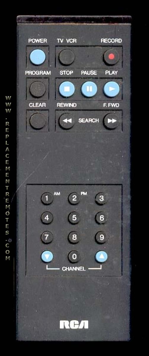 RCA 177424 VCR Remote Control