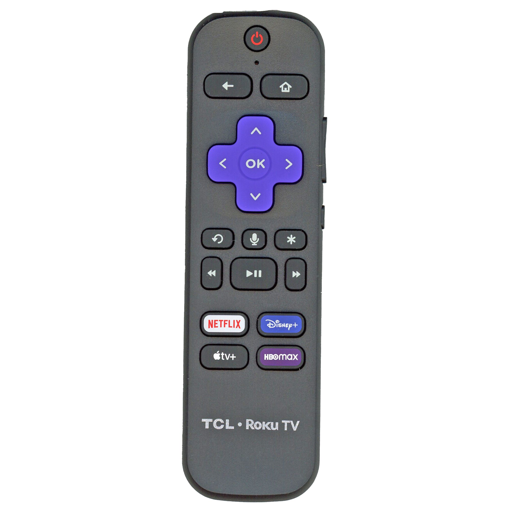 TCL RC580/RCFA5 Roku RF Voice TV Remote Control - Netflix, Disney +, Apple TV, HBO Max - 21001-000086