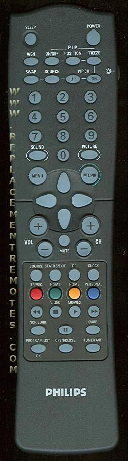 Philips RCA10U81FX TV Remote Control