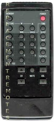 Daewoo DTQ2030FN TV Remote Control