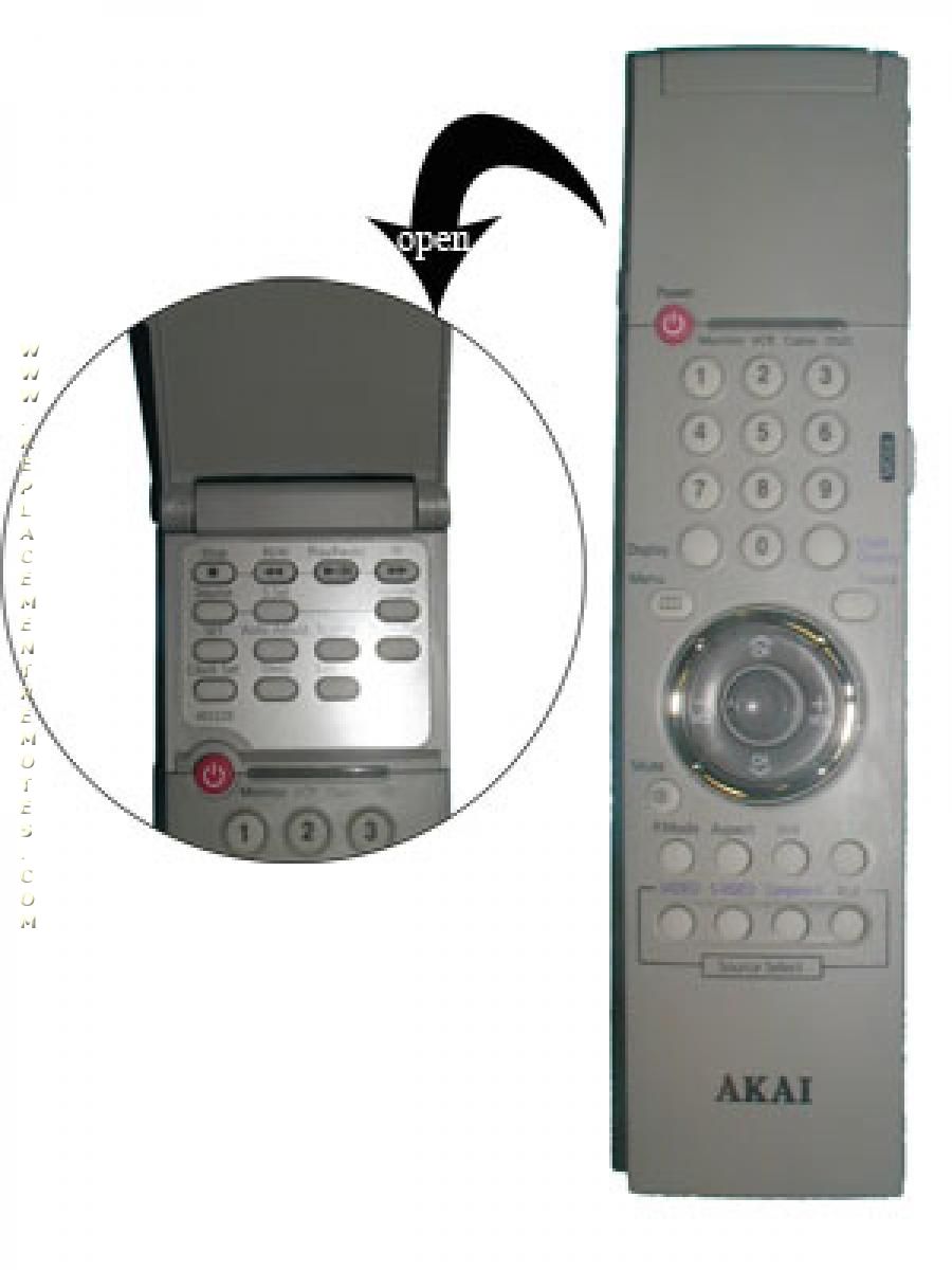 Akai PDP4290REM TV Remote Control