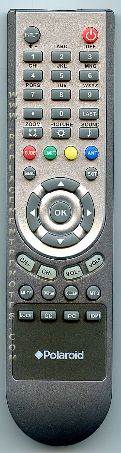 Polaroid 810034697ch TV Remote Control