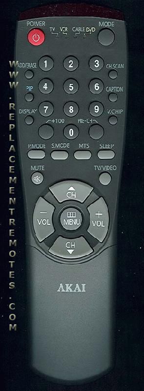 Akai AA5900096C TV Remote Control