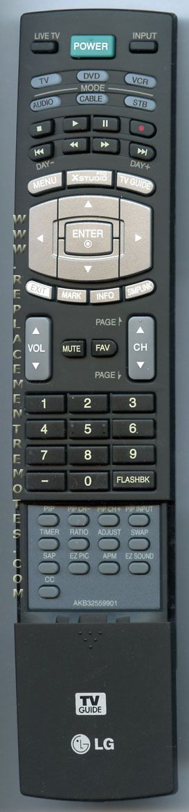 LG AKB32559901 TV Remote Control