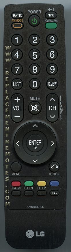 LG AKB69680425 TV Remote Control