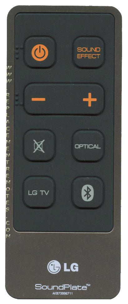 LG AKB73996711 Soundplate Sound Bar Remote Control