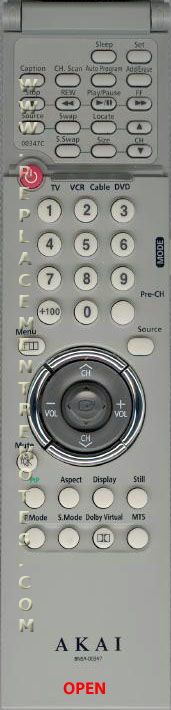 Akai BN5900347 TV Remote Control