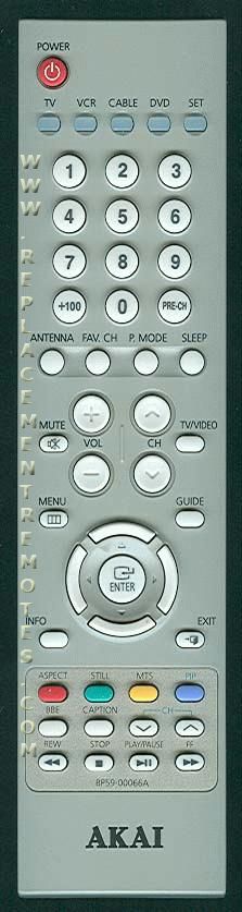 Akai BP5900066A TV Remote Control