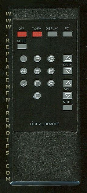 RCA CRKCPG TV Remote Control