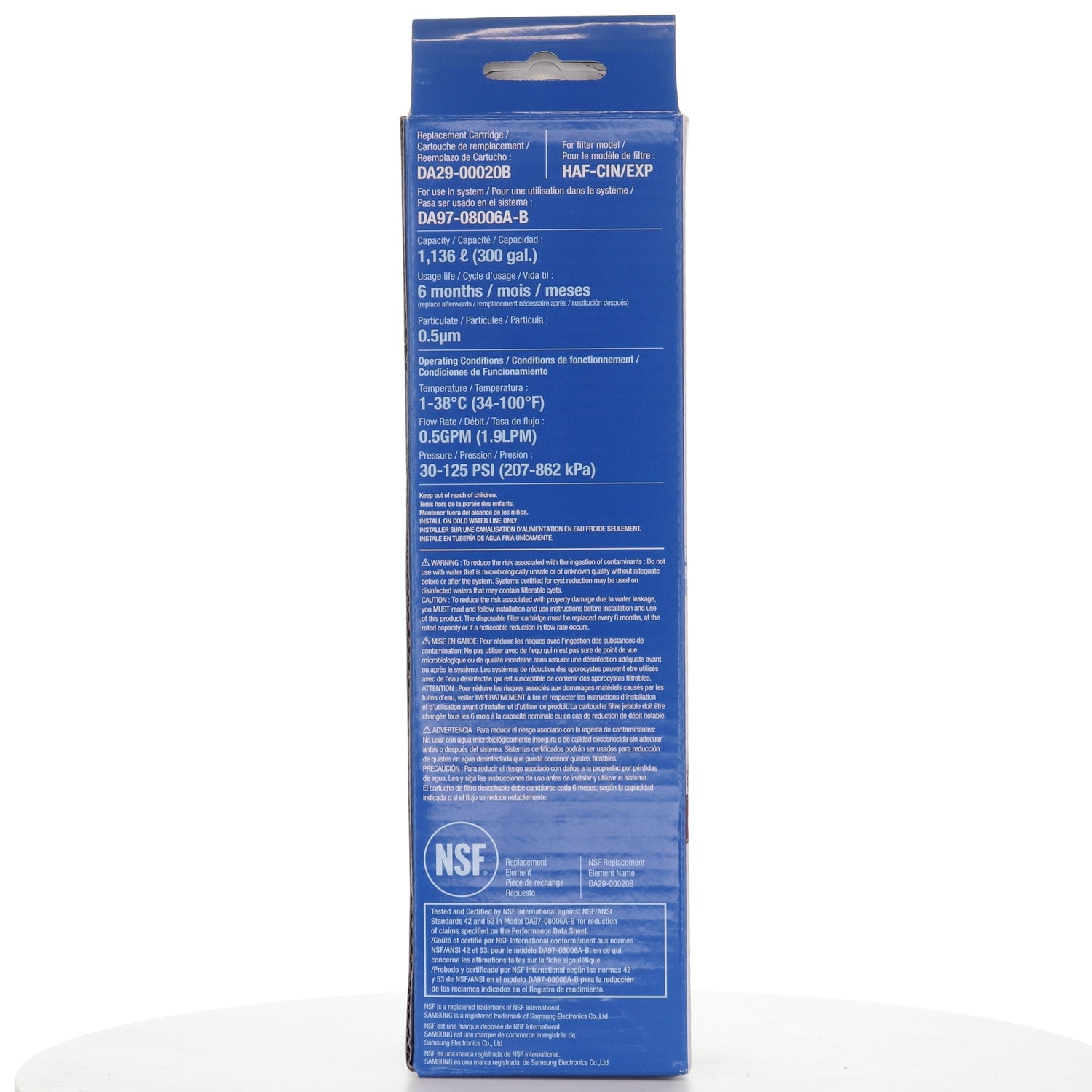 SAMSUNG HAFCIN/EXP Replacement Refrigerator Water Filter DA29-00020B - HAF-CIN/EXP