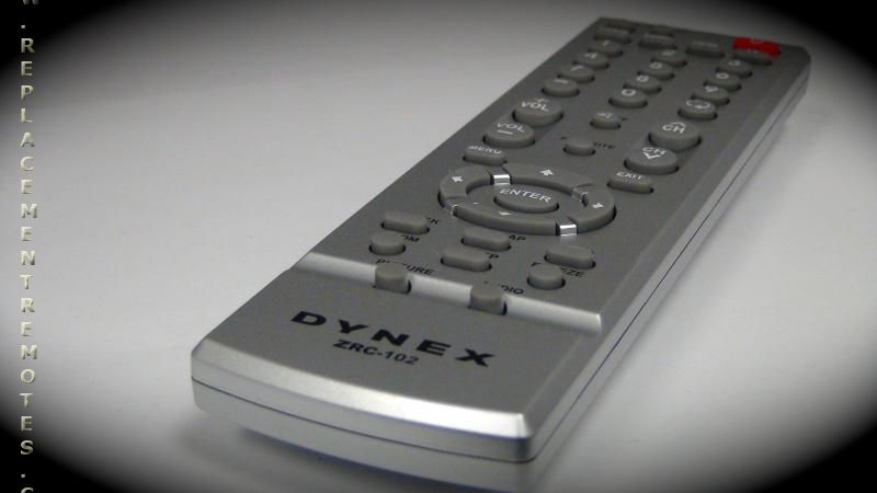 Dynex ZRC102 TV Remote Control