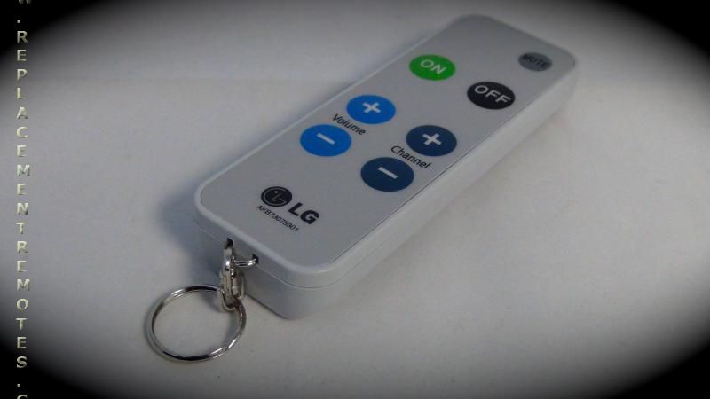 LG AKB73075301 Keychain Bed TV Remote Control