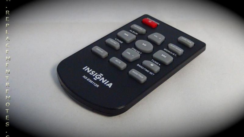 Insignia NSES6112R Digital Picture Frame Remote Control