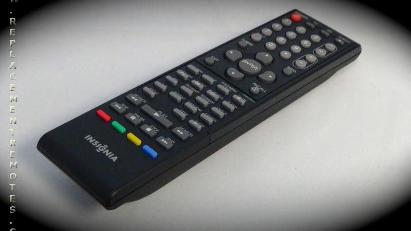 Insignia 076R0QS011 TV/DVD Remote Control