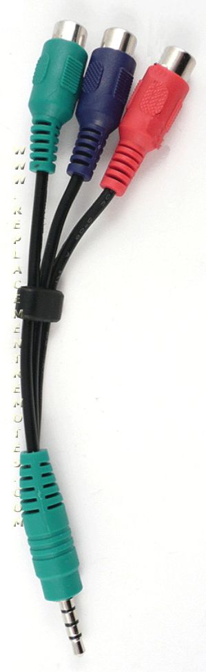 LG EAD61273133 Component Adaptor TV Gender Cable