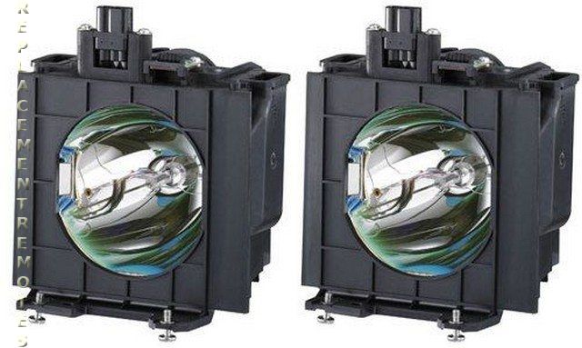 Generic ET-LAD40W for PANASONIC (2PCS) Projector Lamp Assembly