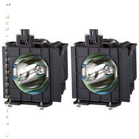 Generic ET-LAD55LW for PANASONIC (2PCS) Projector Lamp Assembly