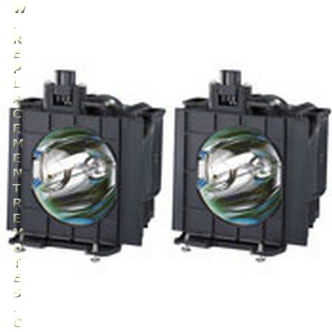 Generic ET-LAD55W for PANASONIC (2PCS) Projector Lamp Assembly