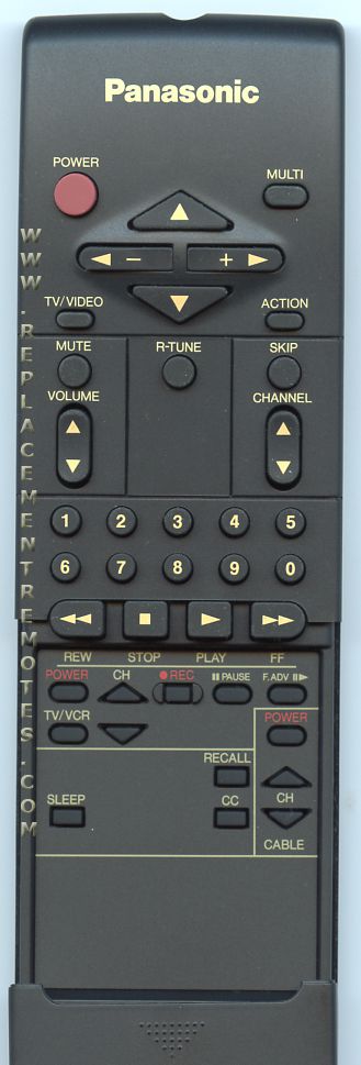 Panasonic EUR51763 TV Remote Control