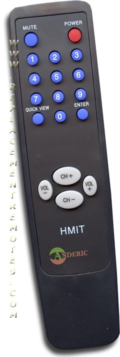 Anderic Simple Remote Control for Mitsubishi TV Remote Control