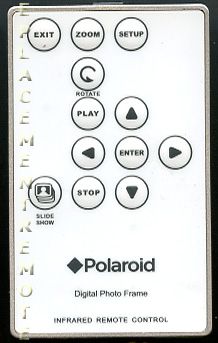 Polaroid IDF0560 Digital Picture Frame Remote Control