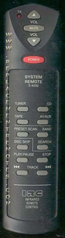 RCA 54030 Audio Remote Control