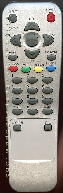 Polaroid LCD2050REM TV Remote Control